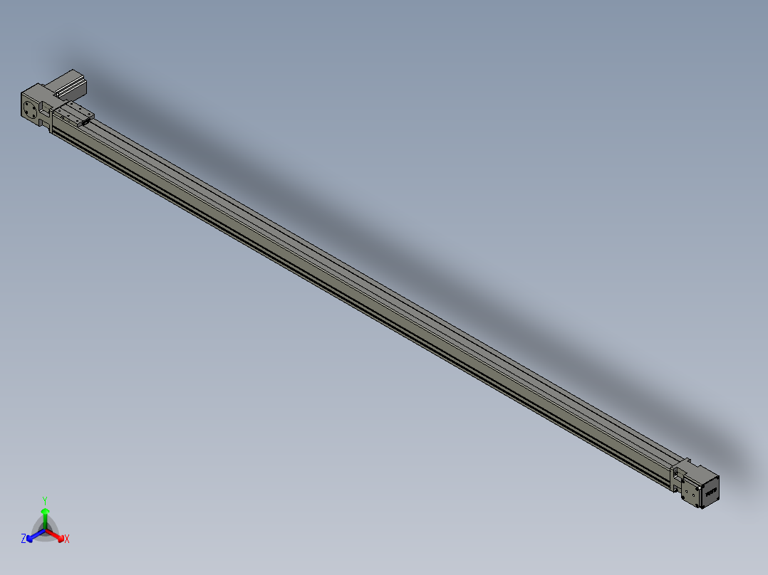 模组FBL60E2000-R正等轴测图