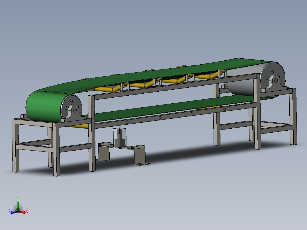 皮带运输机皮带裂纹监测装置