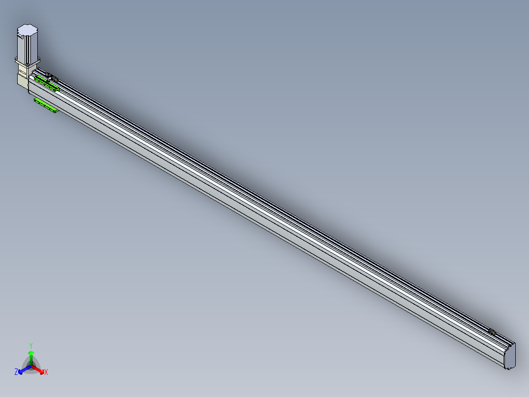 同步带滑台-半封闭B13-L90-S2900-R-Z86-D3