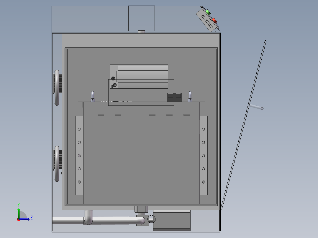 洗碗机(3)左视图