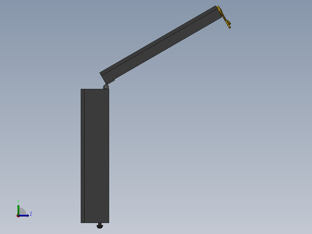 1-2英寸千分尺左视图