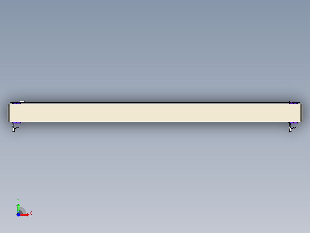 威洛博VL系列直线电机模组-2VL22H1-S3250前视图