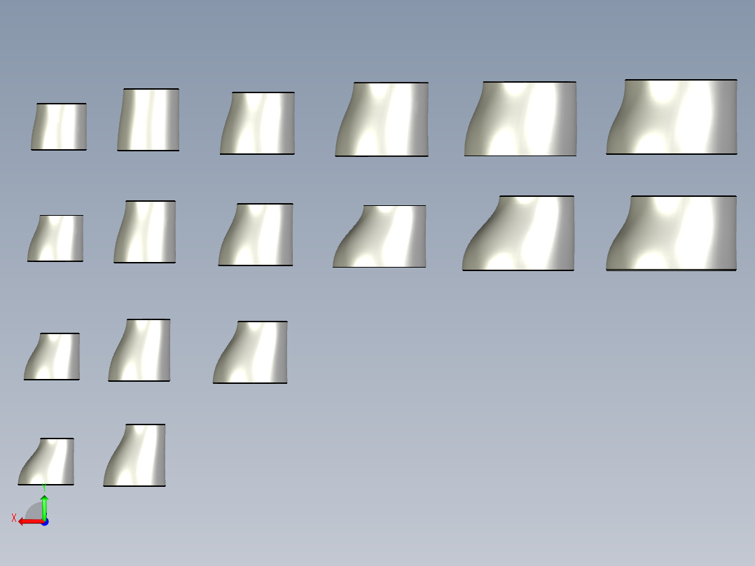 管件接头、螺纹接头、三通(47)后视图