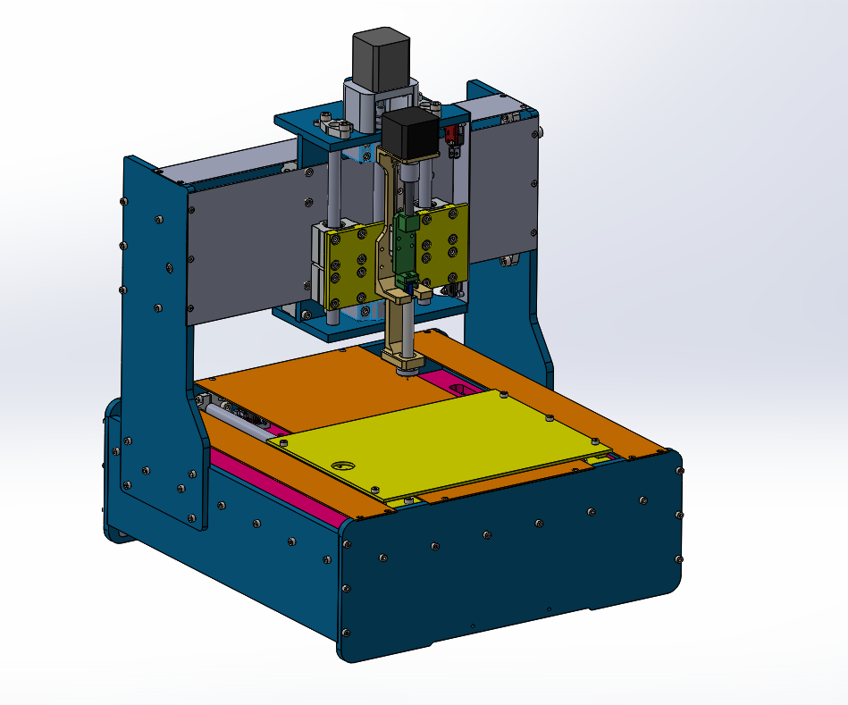 CNC桌面数控点胶机sw17可编辑