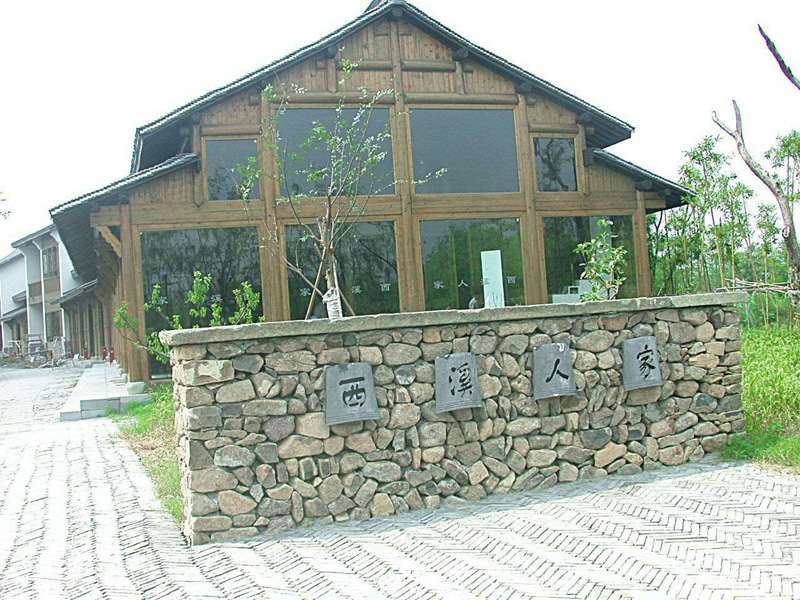 传统仿古中式徽派建筑民俗民居住宅马头墙SU模型CAD图纸大样详图