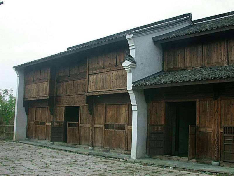 传统仿古中式徽派建筑民俗民居住宅马头墙SU模型CAD图纸大样详图
