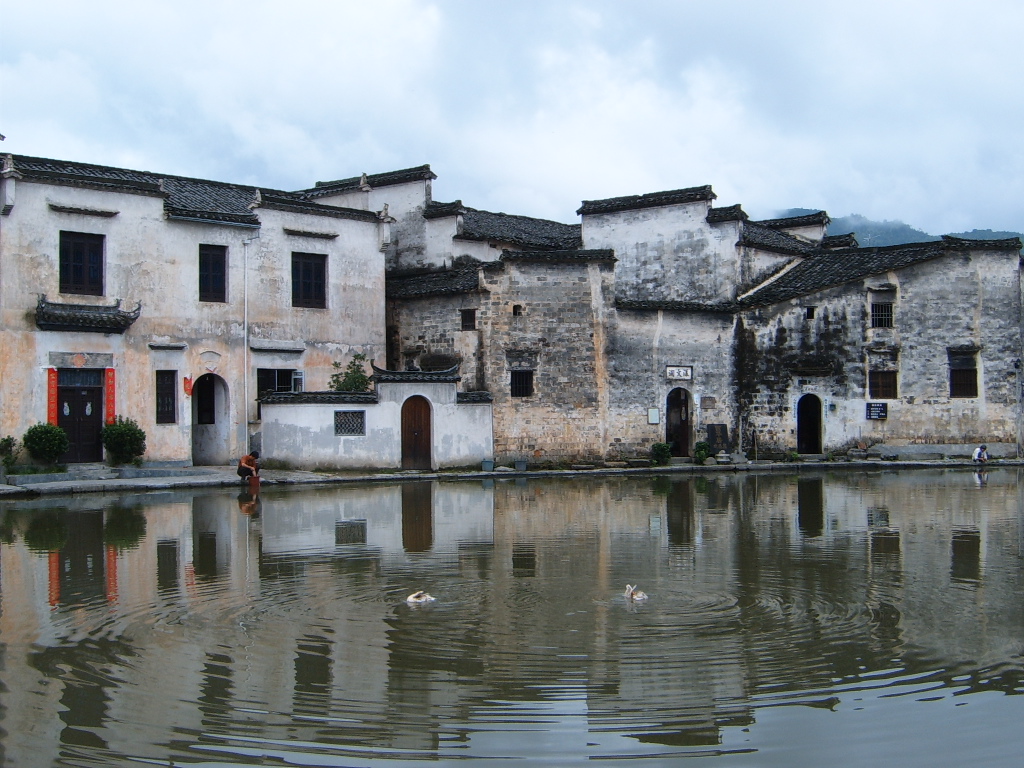 传统仿古中式徽派建筑民俗民居住宅马头墙SU模型CAD图纸大样详图