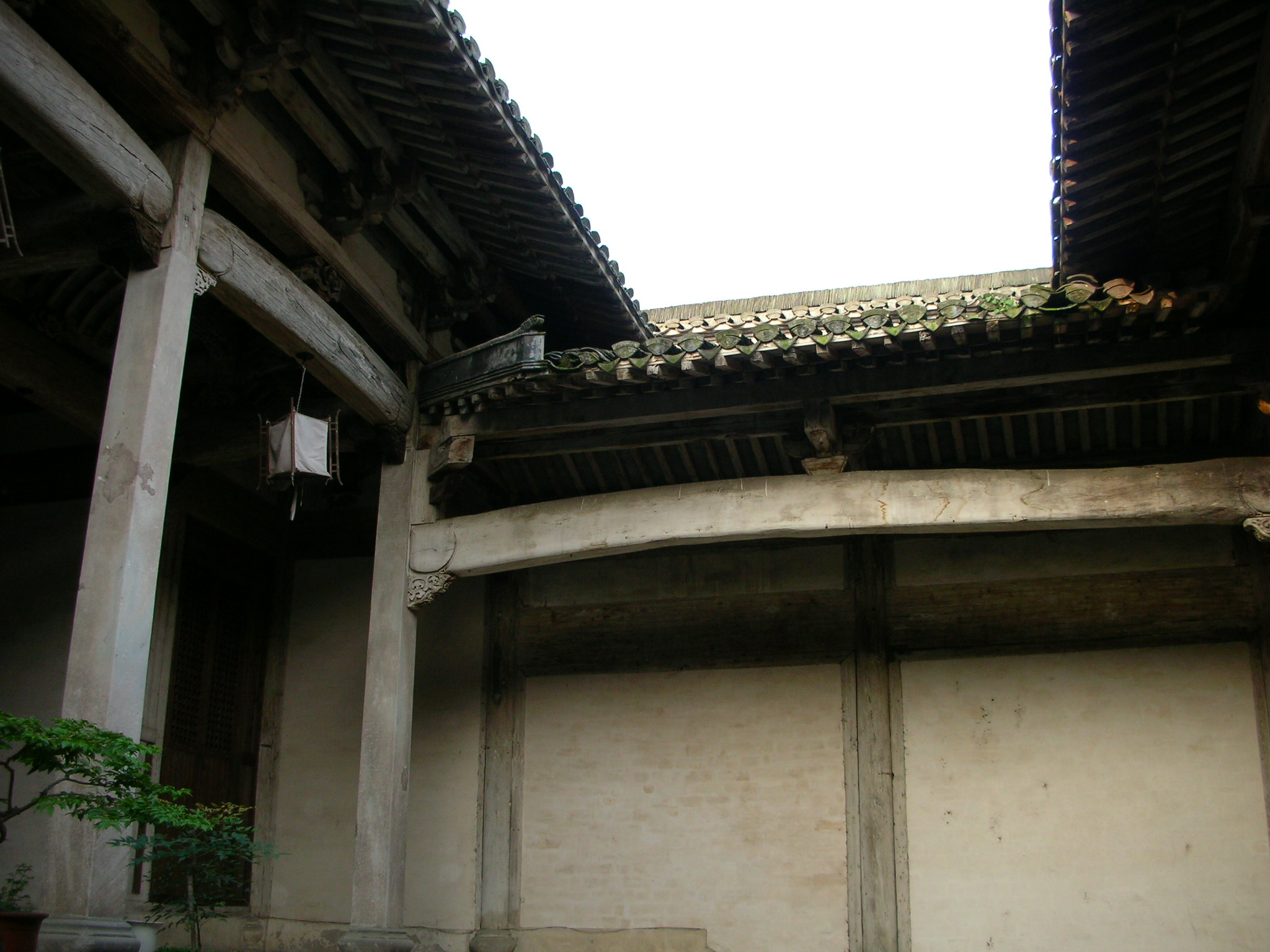 传统仿古中式徽派建筑民俗民居住宅马头墙SU模型CAD图纸大样详图