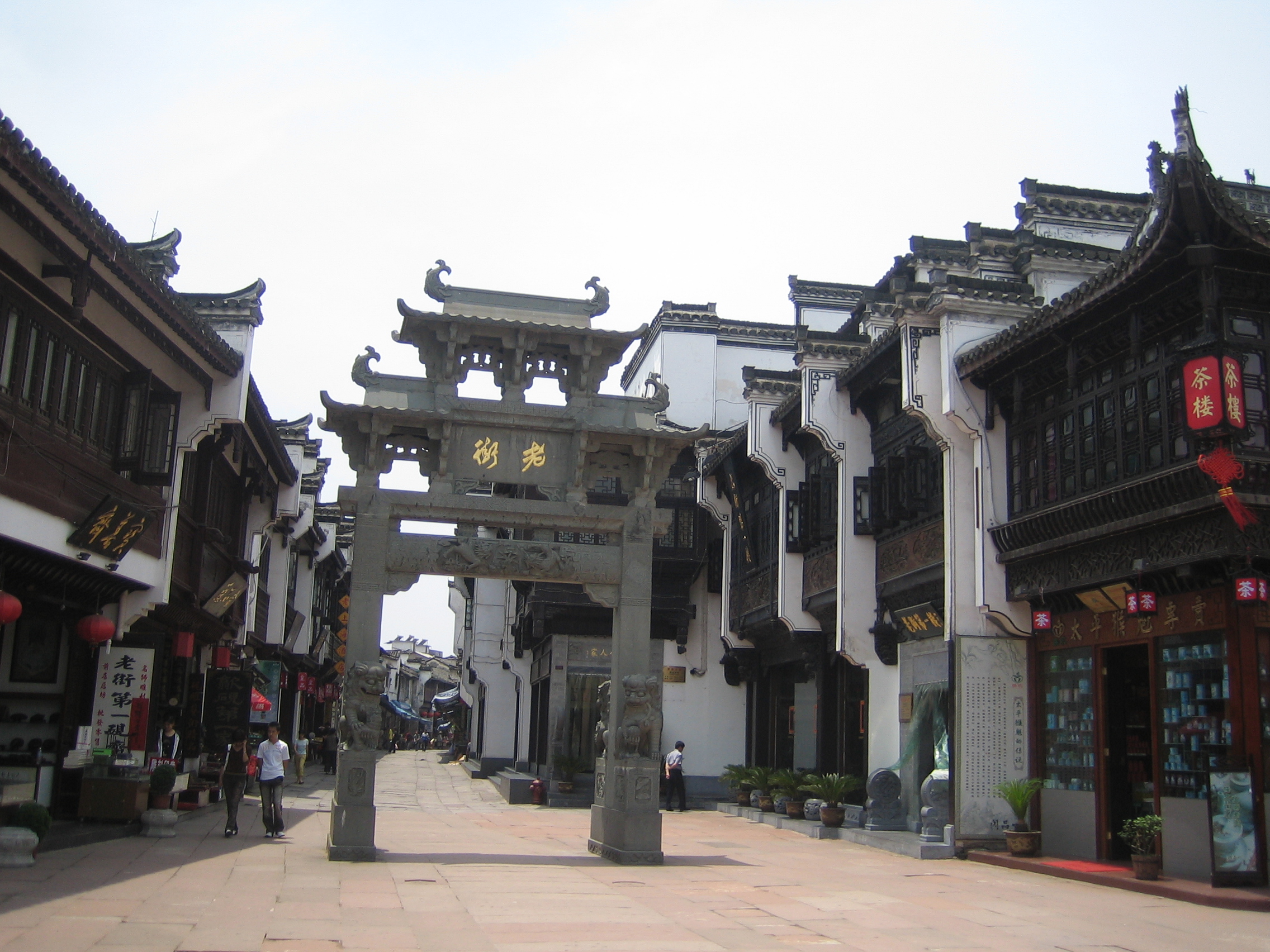 传统仿古中式徽派建筑民俗民居住宅马头墙SU模型CAD图纸大样详图