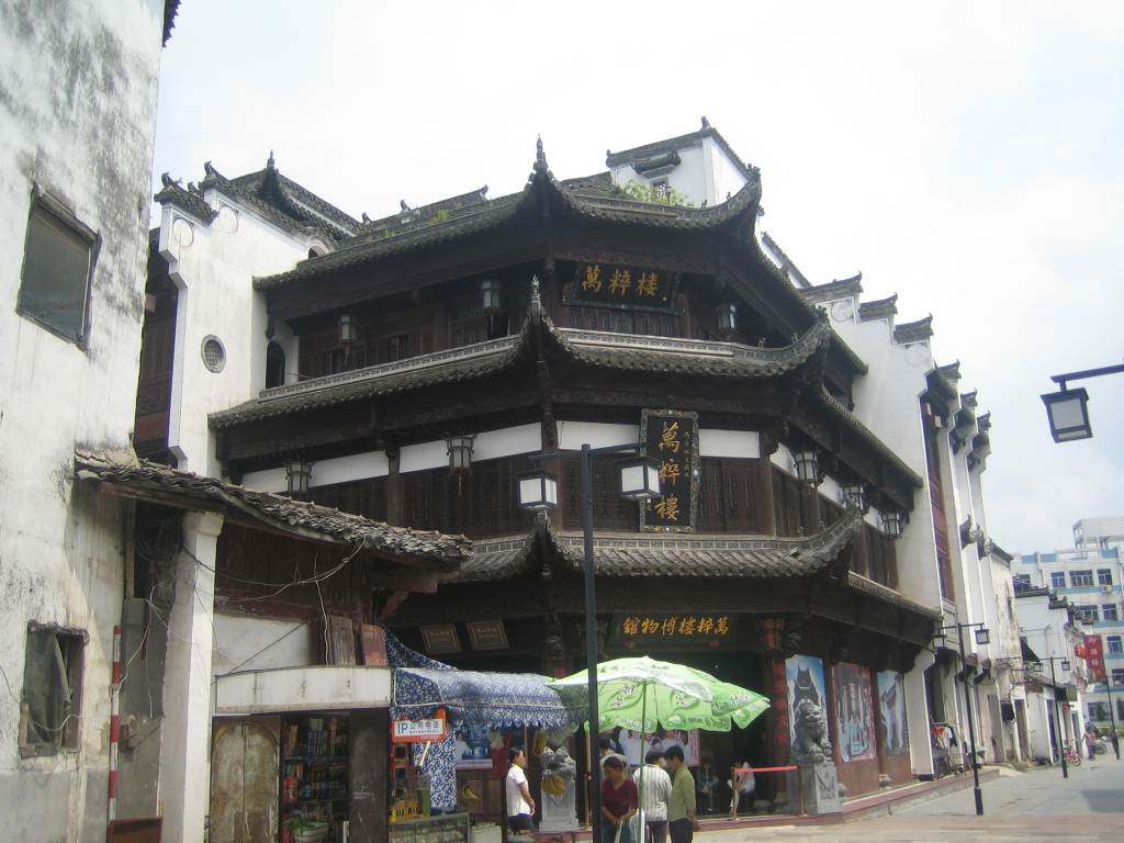 传统仿古中式徽派建筑民俗民居住宅马头墙SU模型CAD图纸大样详图