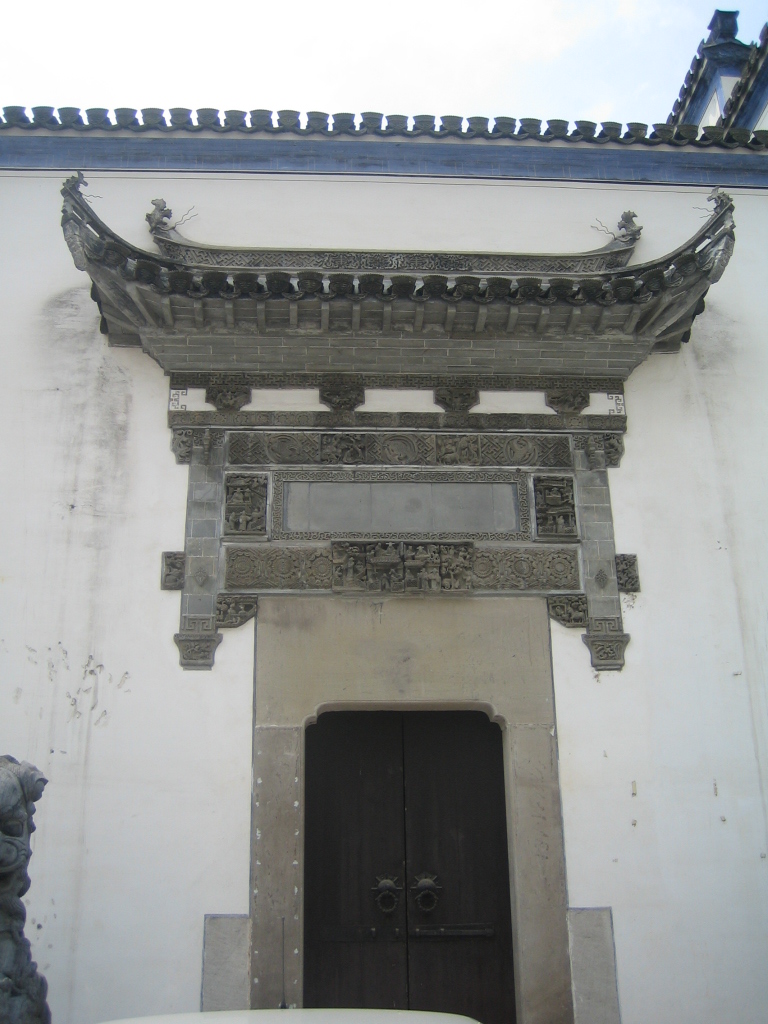 传统仿古中式徽派建筑民俗民居住宅马头墙SU模型CAD图纸大样详图