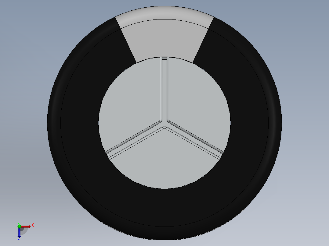 电容器 二极管 电阻器-Capacitor 220uF-10V俯视图