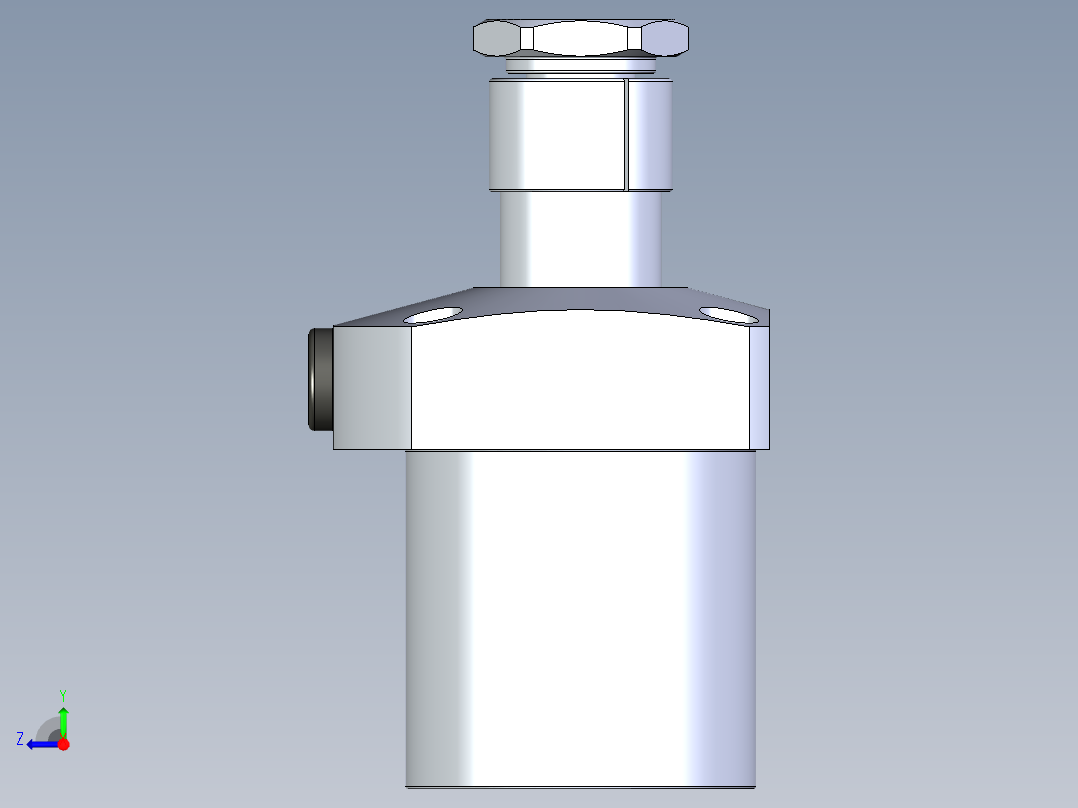 KOSMEKLT0650-CL-Y60多系列多零件图纸模型多系列多零件图纸模型右视图