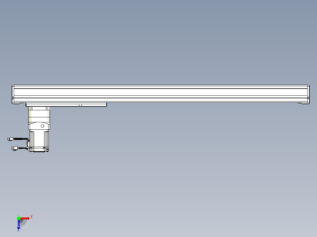 威洛博VG 系列模组VG22-L50π-S800-BC-ZP75B-C3-K俯视图