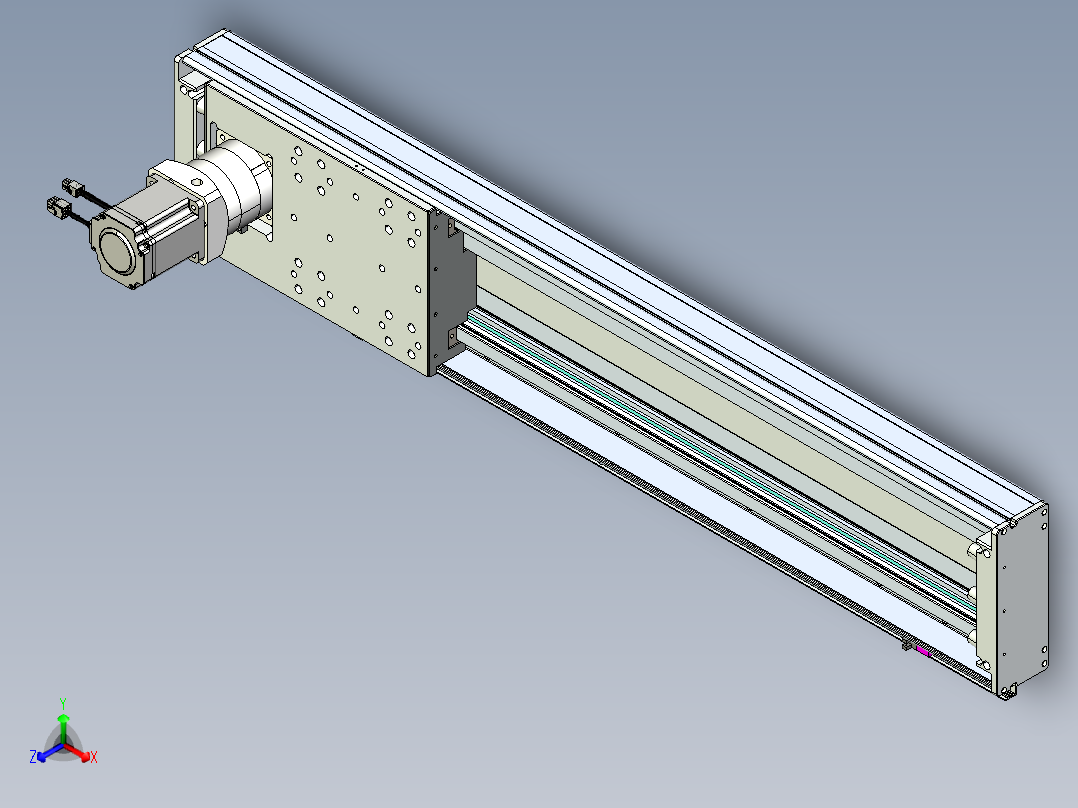 威洛博VG 系列模组VG22-L50π-S800-BC-ZP75B-C3-K正等轴测图