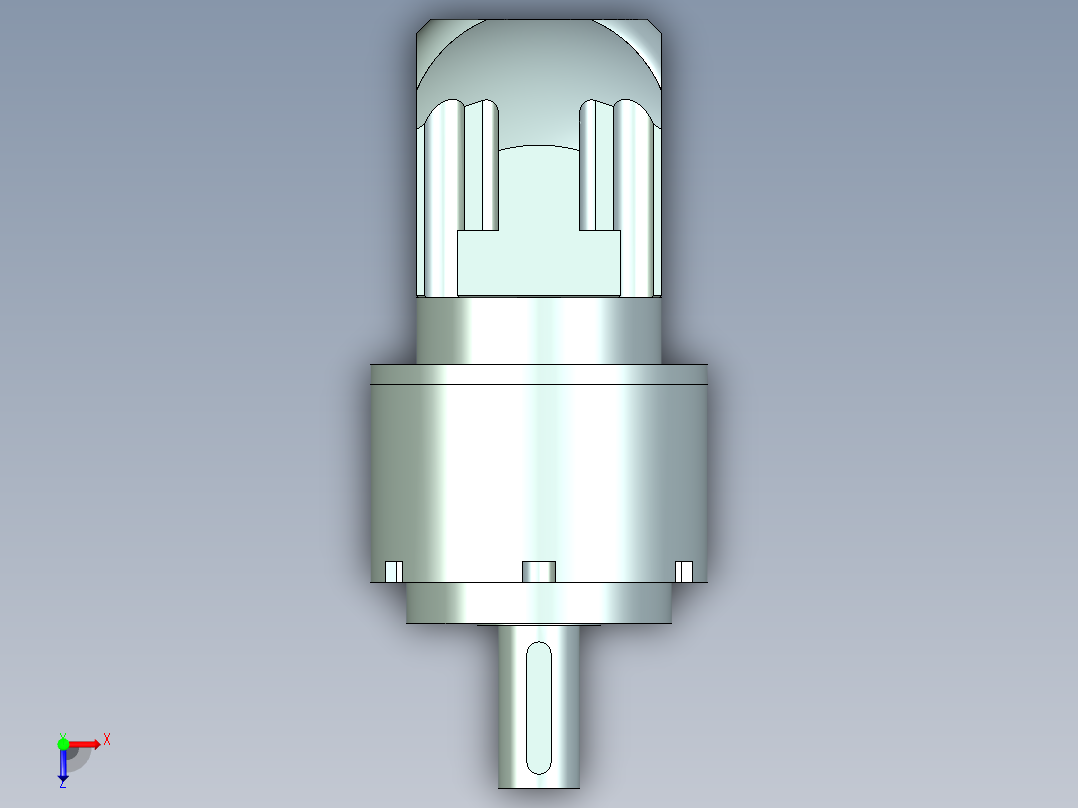 直齿ZPLE160-L2 22-110-145-M8.stp俯视图