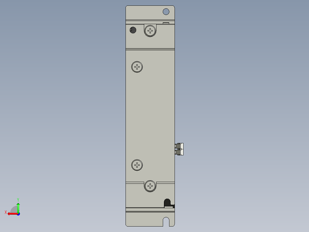 MADKT1505E伺服控制器后视图