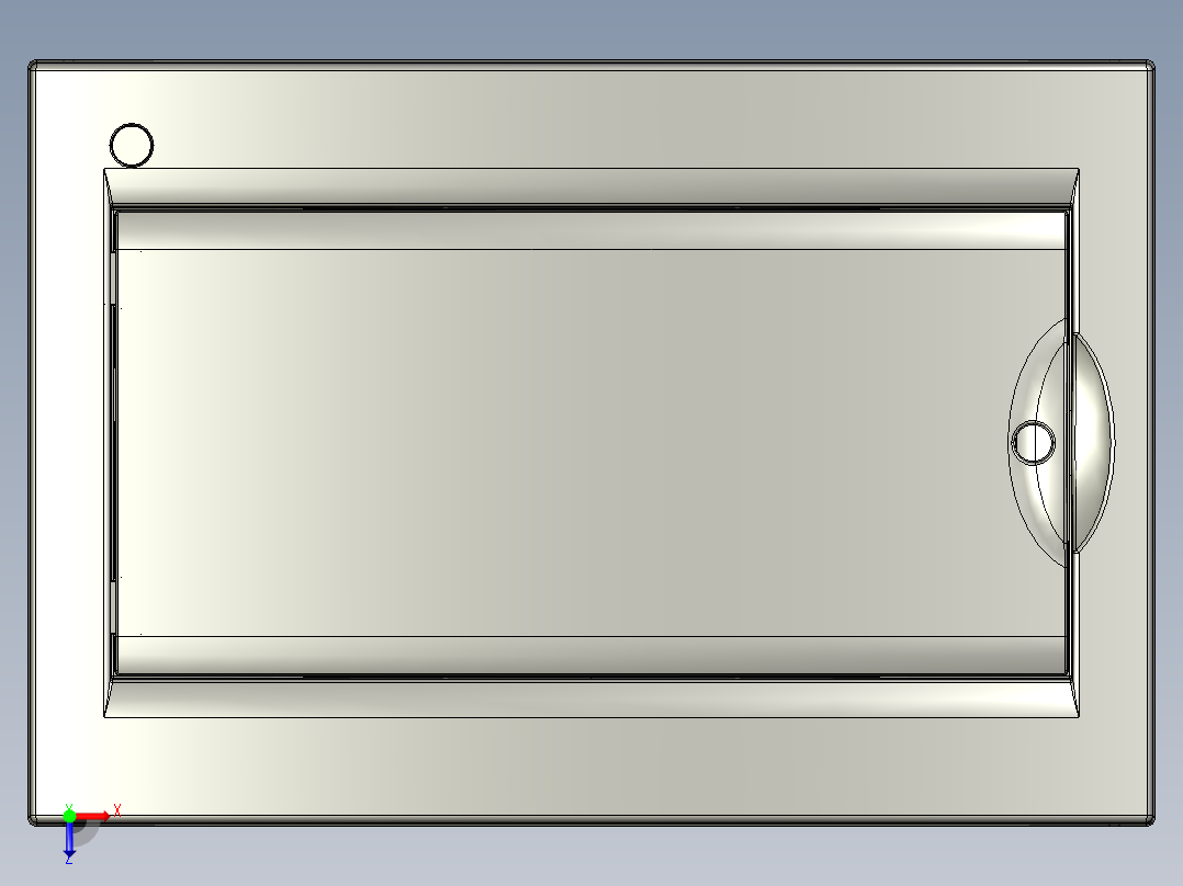 电气柜-81518俯视图