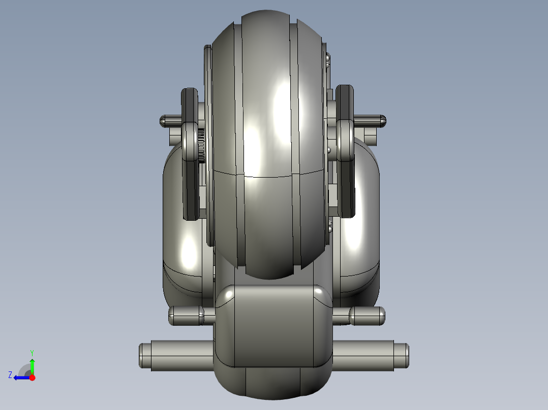 电动自行车 摩托车 (15)右视图