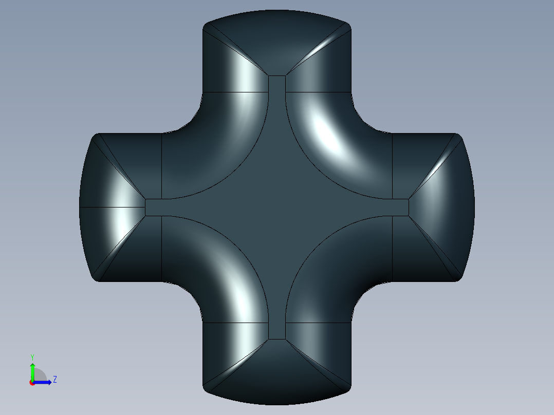 乐高机械组车桥-3706 Black Technic Axle 6.IGS左视图