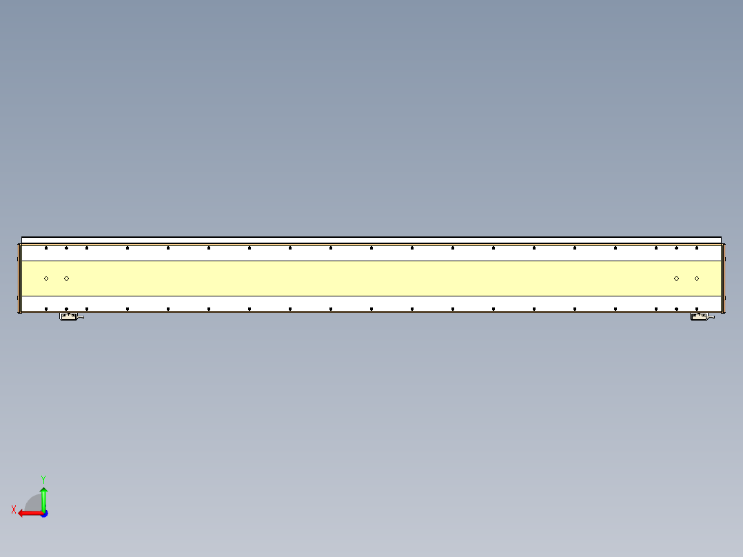 威洛博LC系列3d模型模组2LC17E1Y-S1350后视图
