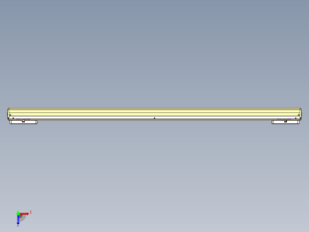 威洛博LC系列3d模型模组2LC17E1Y-S1350俯视图