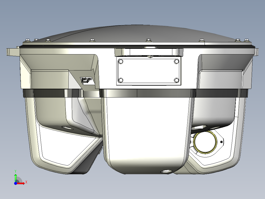 ABB全系列机器人3-3D模型 (38)前视图