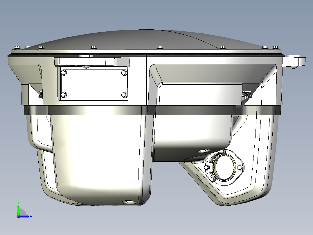 ABB全系列机器人3-3D模型 (38)左视图