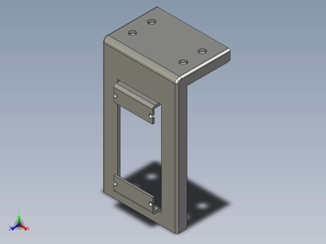 基恩士CA-U2plate1_kc图纸模型