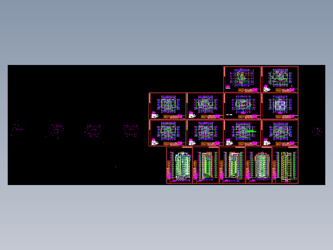 小高层住宅楼设计