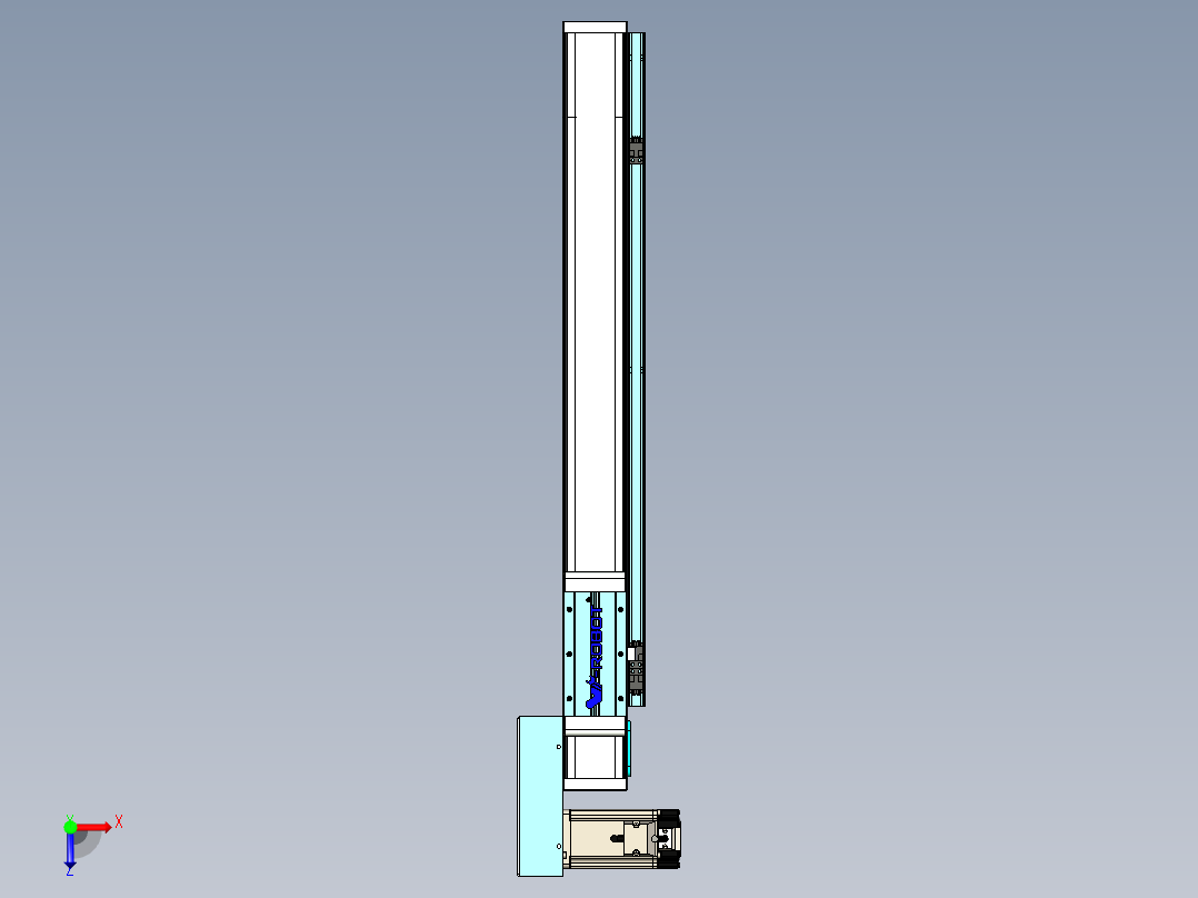 欧规系列-LB6A-L65-S500-BR-ZP40-C3俯视图