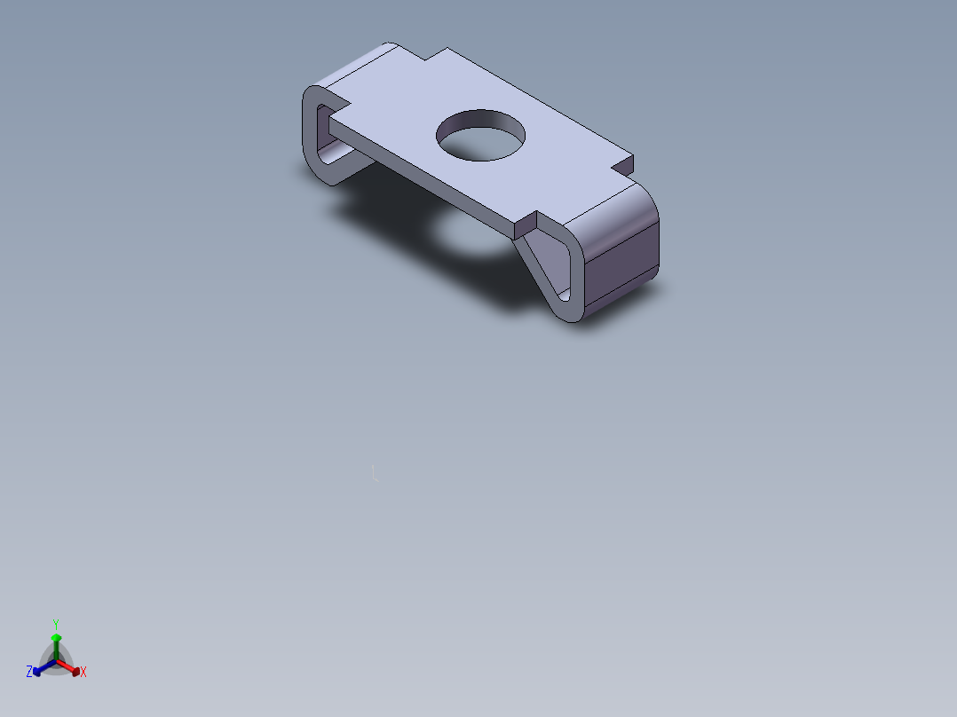 铝型材及其附件3.71.40.SLDPRT正等轴测图