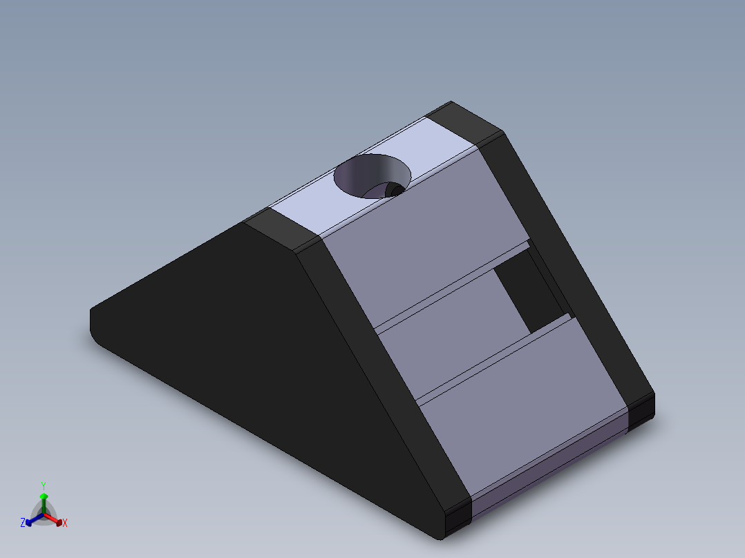 铝型材及其附件8.41.4040正等轴测图