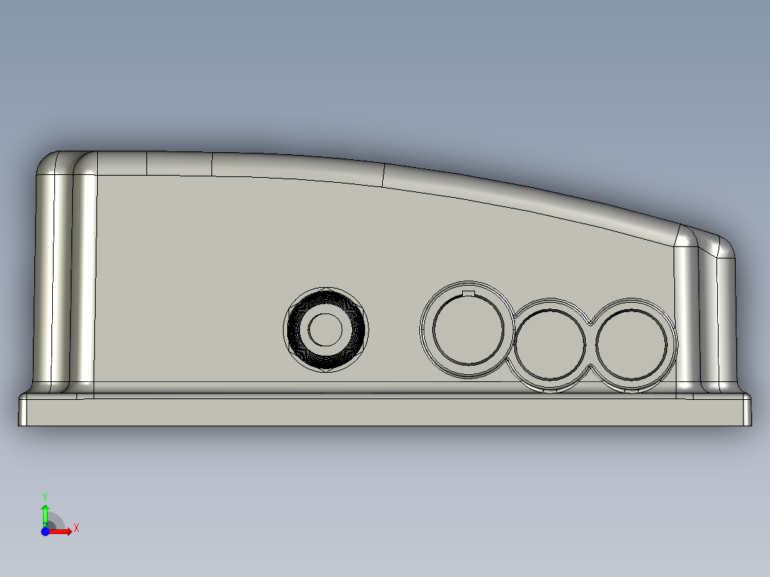上银线性制动器STEP_LAK2前视图