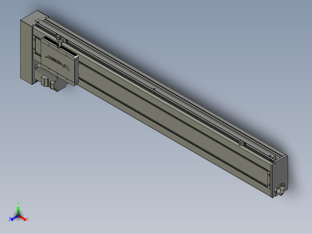 威洛博VC14-S850-BL-P40正等轴测图