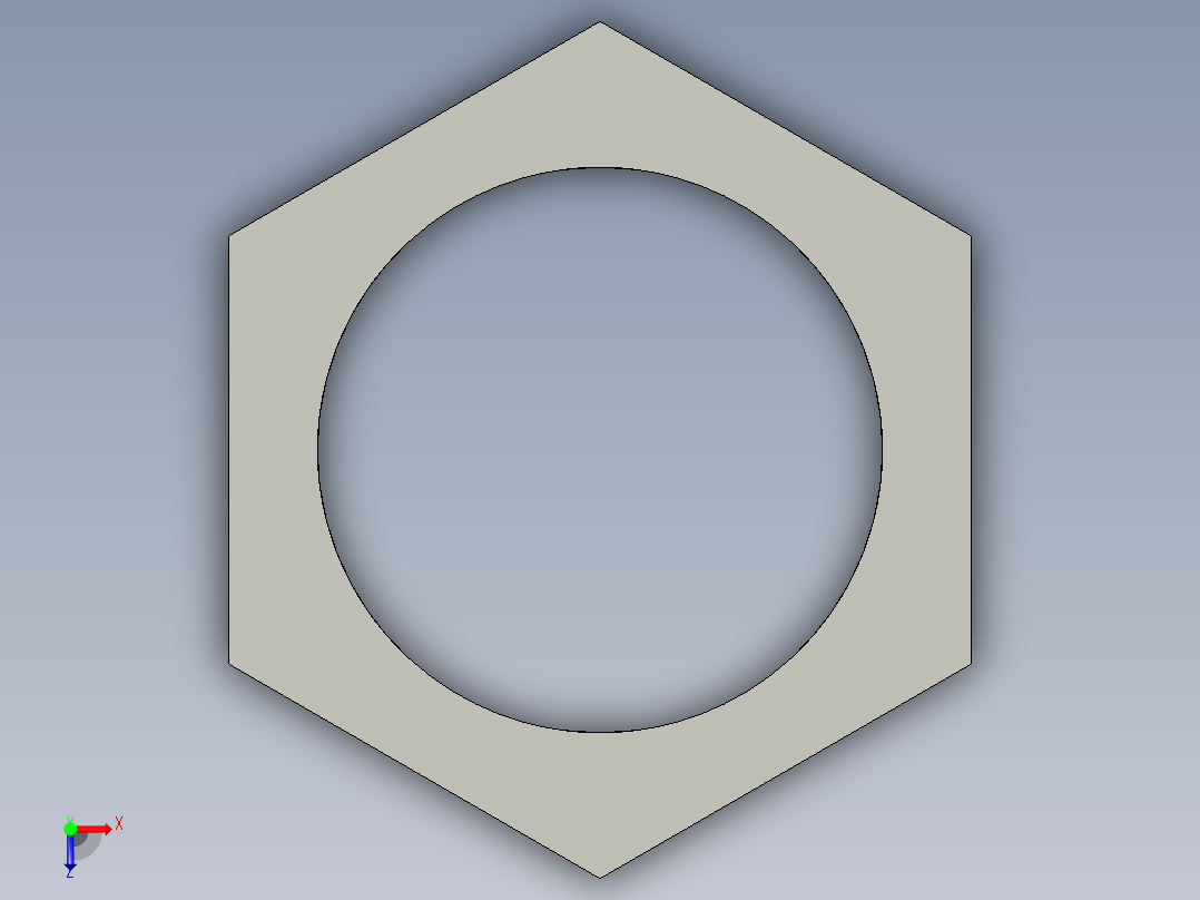 基恩士EH-416_nut_kc图纸模型俯视图