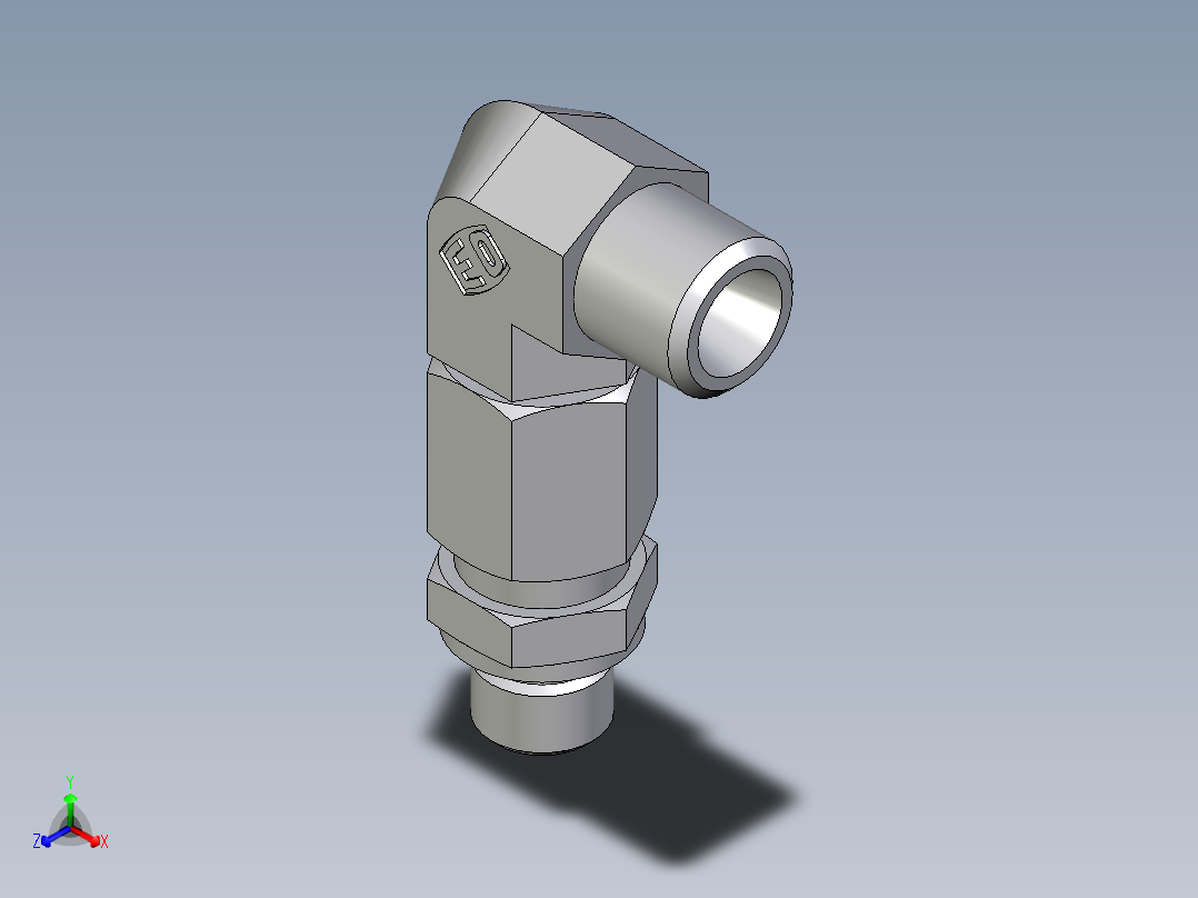 卡套式工业通用硬管接头EO_Assembled_adjustable_standpipe_elbow_EVW06LROMD71