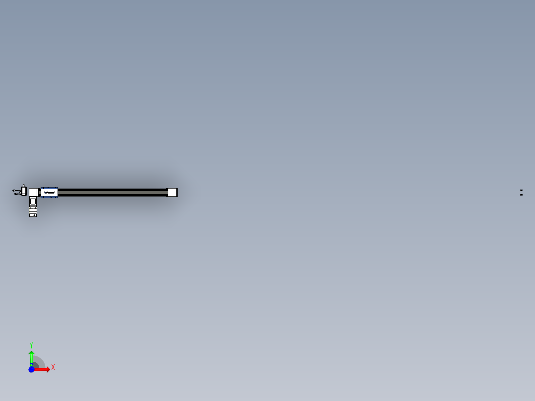 威洛博LB.GB同步带传动--欧规系列GB8-L192-S1150-BL-P75-K前视图