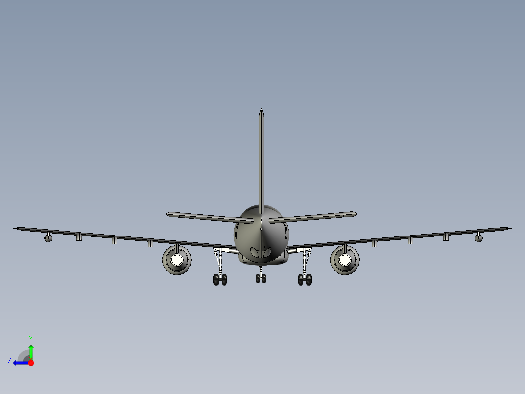 68-波音 KC46 pegasus STP STL右视图