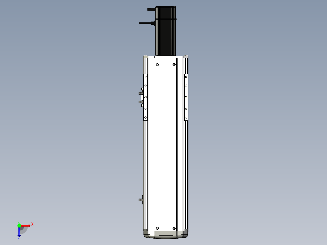 Toyo东佑达直线模组-ETH14-300-BC-400W+煞車俯视图
