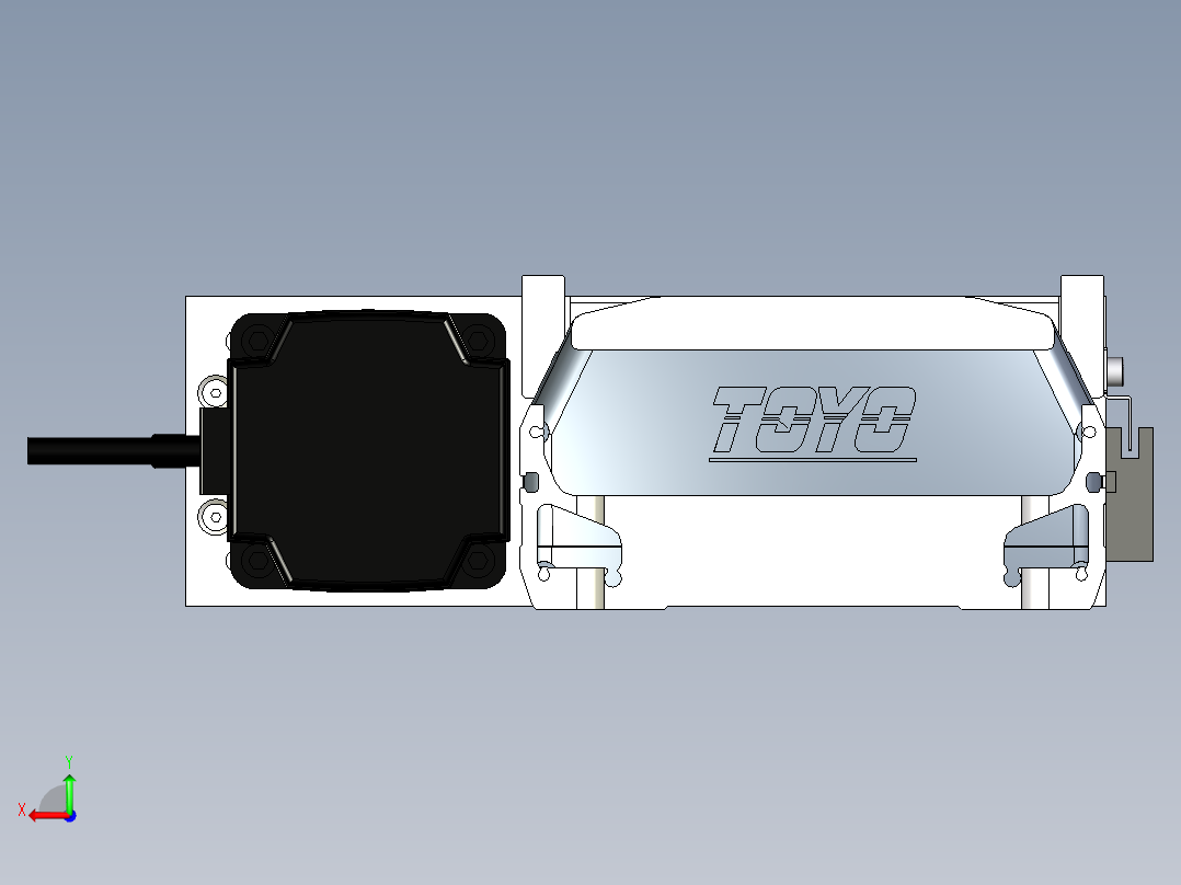 Toyo东佑达直线模组-ETH17-800-BL-M75后视图
