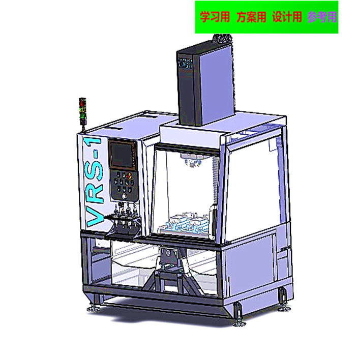数控铣床CNC3D图纸 非标自动化设备3D图纸3D模型