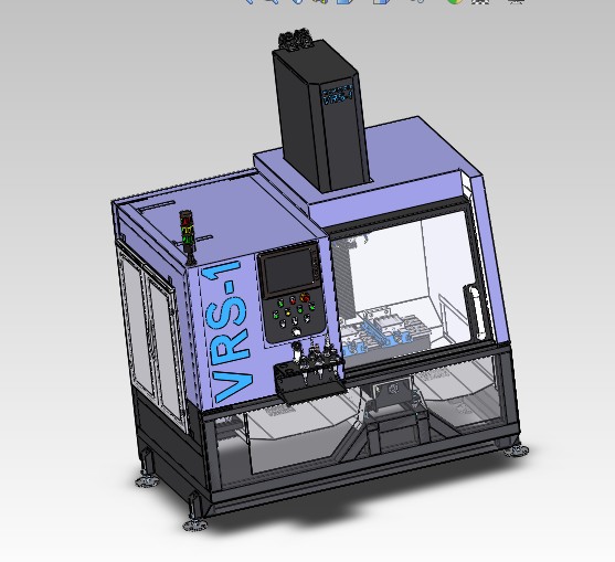 数控铣床CNC3D图纸 非标自动化设备3D图纸3D模型