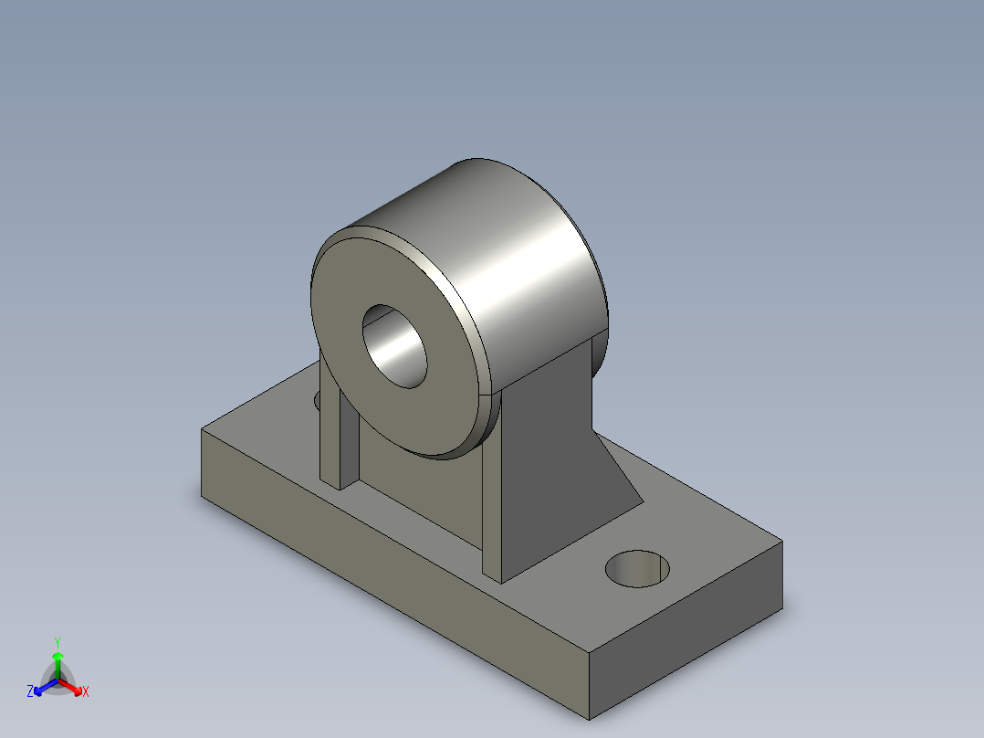 角型張力器(固定型)ANT-S-3D多系列多零件图纸模型正等轴测图
