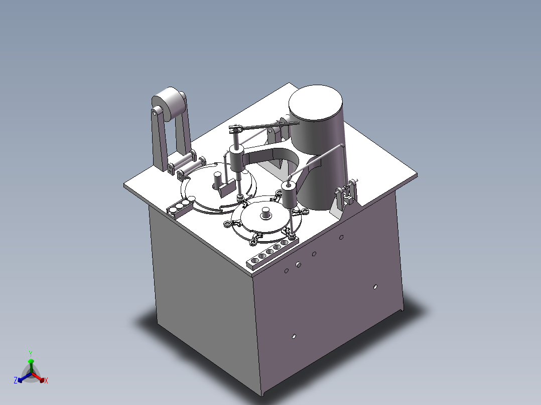 JX608-糖果包装机设计三维建模含cad图纸