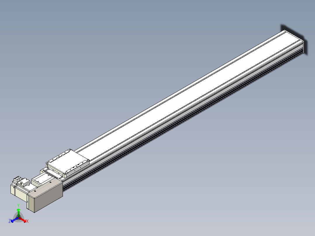 同步带全封闭直线模组TPA-HCB-105D-90-L1050-MR-Y-P20-N3