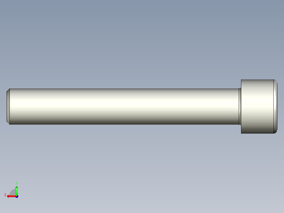 螺钉-DIN_912-M20x130.stp后视图