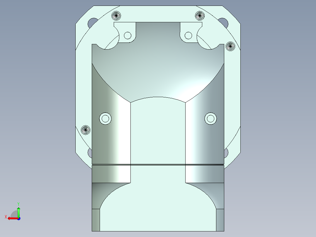 直齿ZPLX142-L2 22-110-145-M8.stp后视图