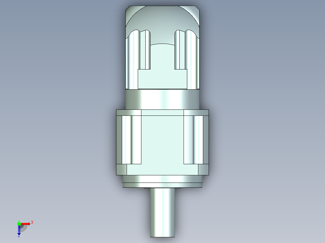直齿ZPLX142-L2 22-110-145-M8.stp俯视图