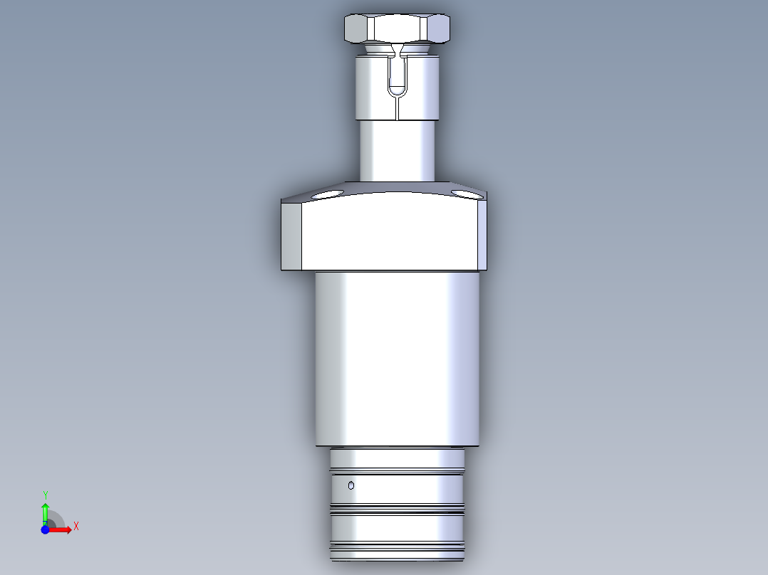 KOSMEKLHA0550-SRM多系列多零件图纸模型前视图